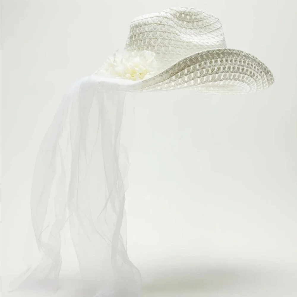 LA VALENTINA Bridal Cowboy Hat